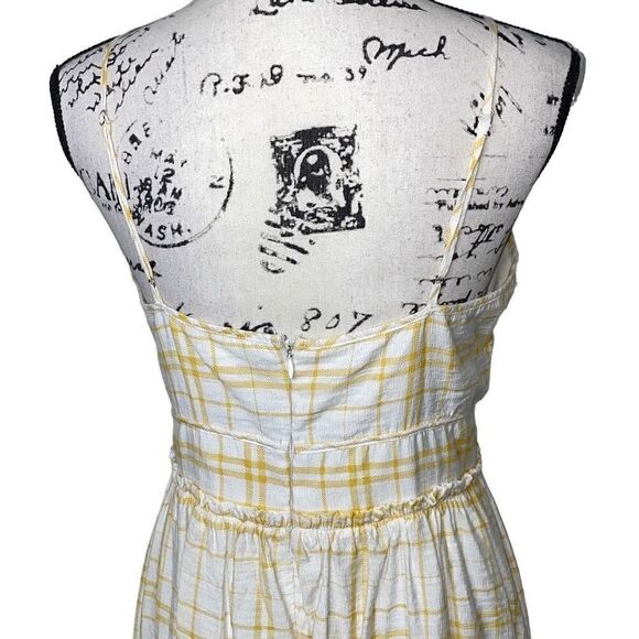 Francesca's Marla Plaid Midi Dress, Size Medium - Picture 8 of 10